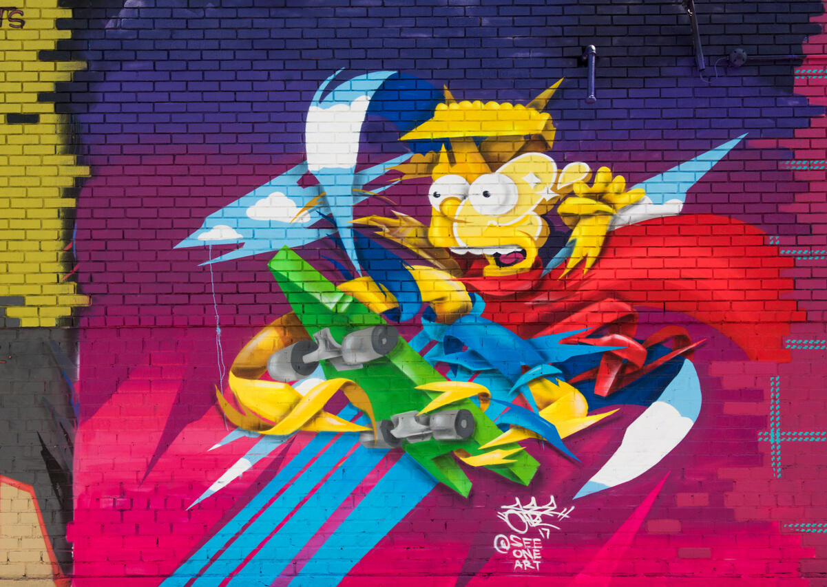 Welling Court Queens Mural 2018